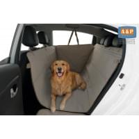 Автогамак Happy Dog (Хэппи Дог). Цельный. Цвет: бежевый.