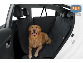 Автогамак Happy Dog (Хэппи Дог). Цельный. Цвет: черный.