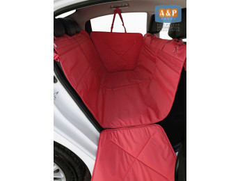 Автогамак Happy Dog Premium (Хэппи Дог Премиум). Цвет: красный.