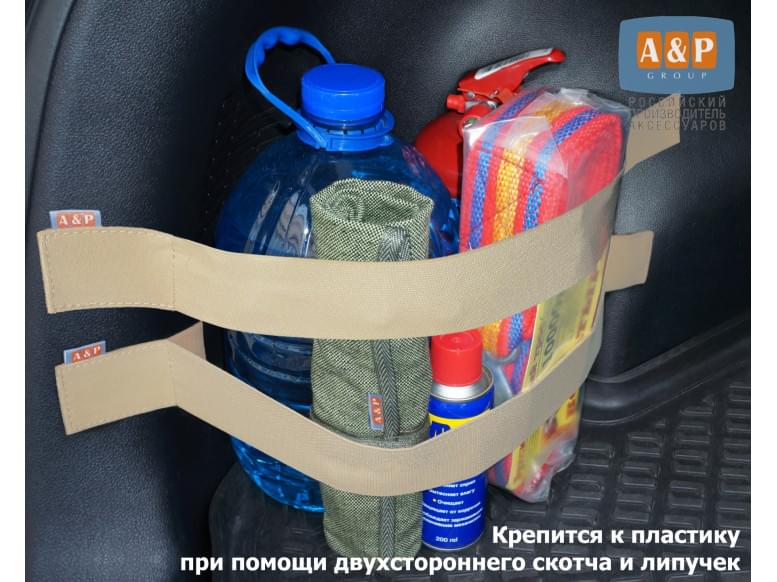Комплект из 2х багажных ремней для пластика. 